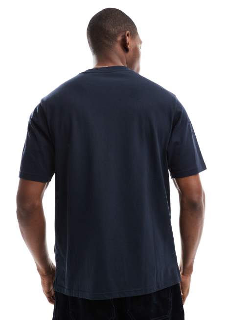 Lyle & Scott oversized t-shirt in navy   , 4 of 4