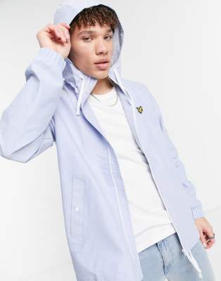 lyle and scott jacket light blue