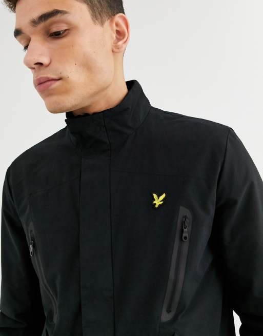 lyle and scott panelled jacket