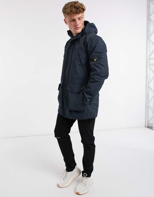 Lyle and scott hot sale panelled jacket