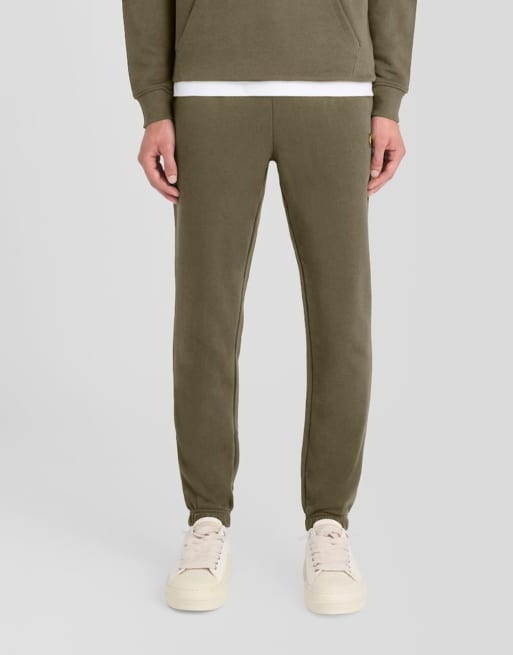 Lyle & Scott pantalón de chándal entallado de talle medio en w837 woolwich, 2 de 6