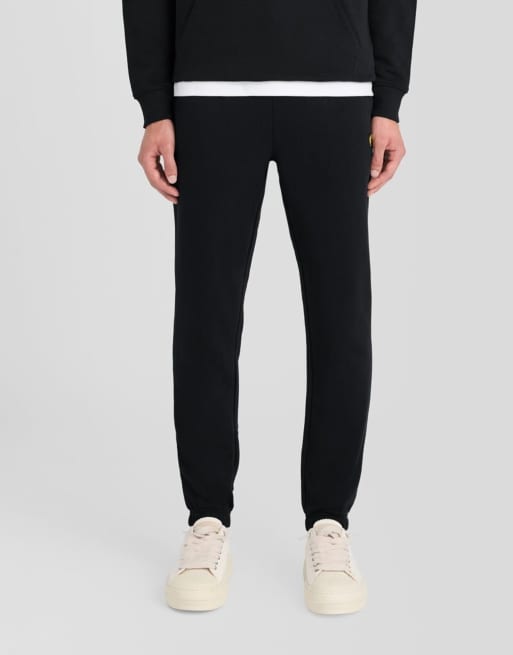 Lyle & Scott - pantalón de chándal slim de talle medio en x087 saddle, 2 de 6