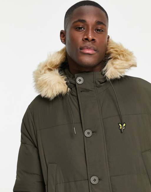 Lyle scott cheap wax parka