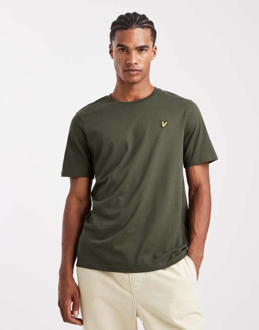 Lyle & Scott  plain t-shirt in  deep depths 