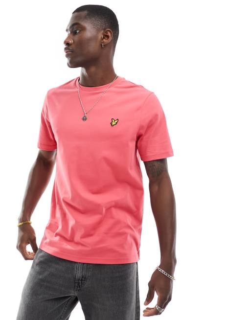 Lyle & Scott  Plain T-Shirt in Pink