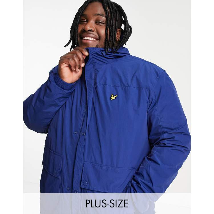 Lyle And Scott Hooded Pocket Jacket Lyle Scott Mens Olive Hooded