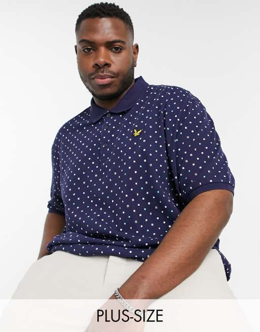 Lyle & Scott - Polo à imprimé drapeau