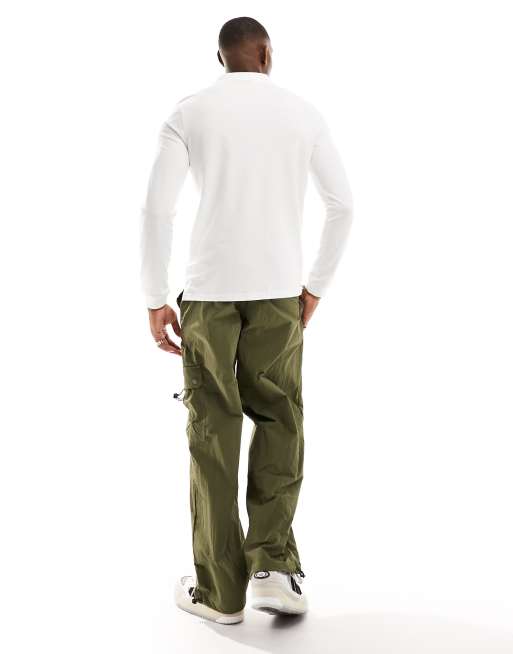 Lyle & Scott - Polo bianca a maniche lunghe   , 3 di 4