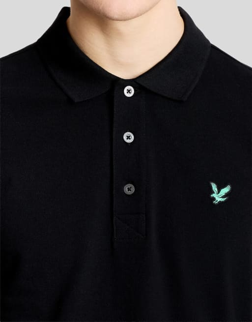 Lyle & Scott polo de golf à manches courtes noir jais, 3 de 5