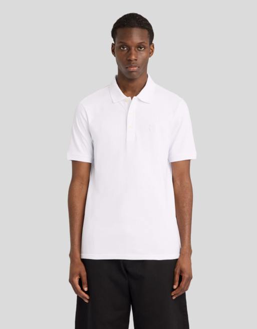 Lyle & Scott - polo de manga corta superfina en blanco 626, 2 de 7