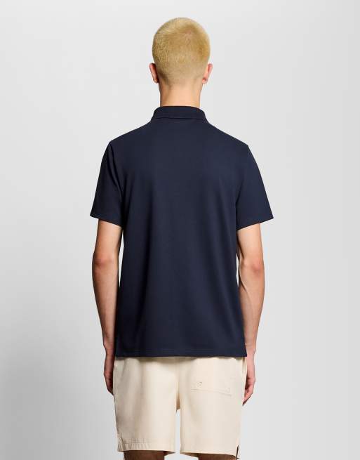 Lyle & Scott polo de sport core à manches courtes en z271 bleu marine foncé, 4 de 7