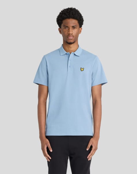 Lyle & Scott polo de sport Ss Core en bleu acier y276 - view 1