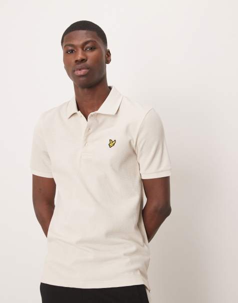 Lyle & Scott - Polo en maille Milano - Beige - view 1