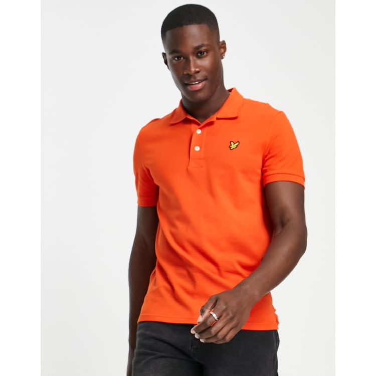Lyle Scott polo in orange