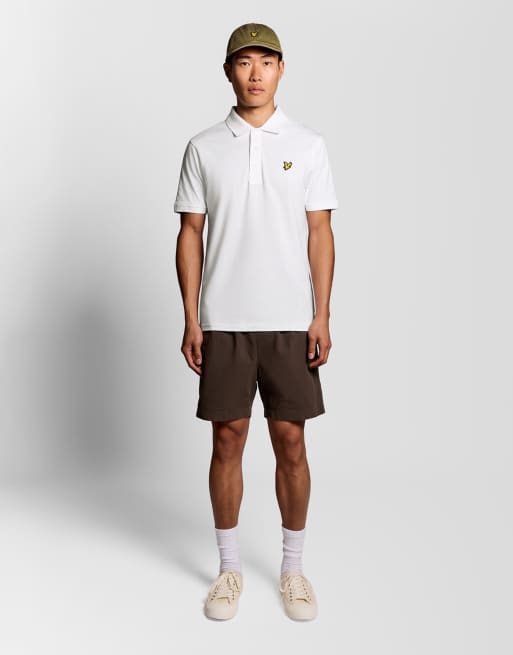 Lyle & Scott - Polo manches courtes en jersey - Blanc 626, 2 de 5