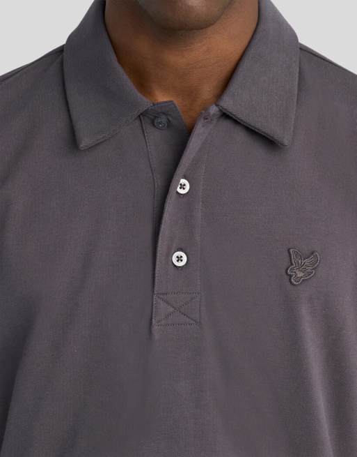 Lyle & Scott polo manches courtes superfine en y079 iron, 3 de 5