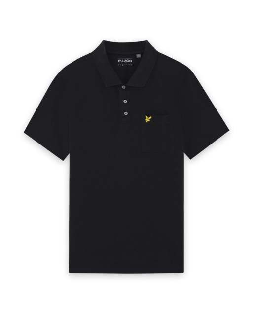 Lyle & Scott polo shirt manches courtes en piqué interlock couleur lacquer, 5 de 6