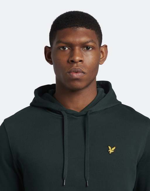 Dark green pullover hoodie hotsell