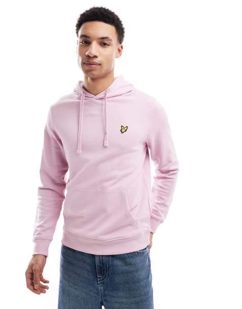 Lyle & Scott  pullover hoodie in  pink light - view 1