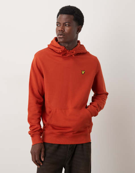 Lyle & Scott  pullover hoodie in  tuscan red - view 1