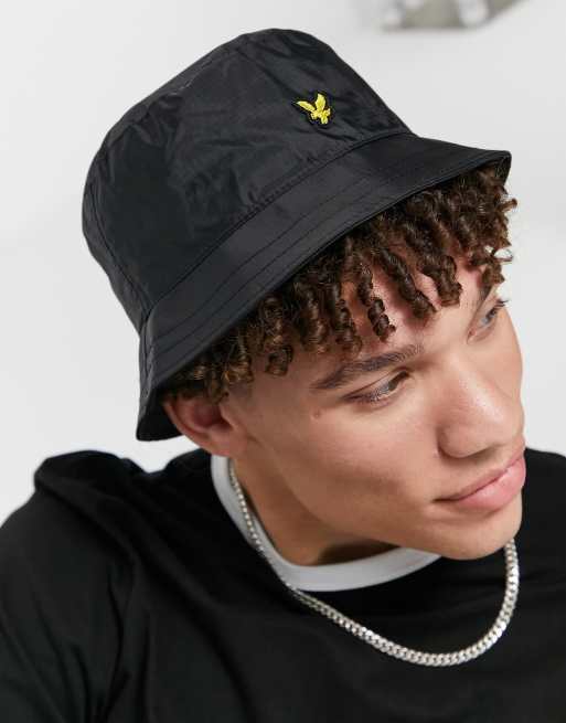 Lyle and scott bucket cheap hat black