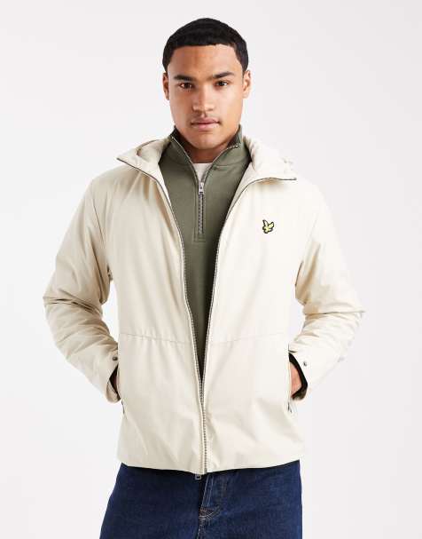 Lyle & Scott  shell jacket in  grey taupe - view 1
