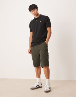 Lyle & Scott - Short cargo - Vert