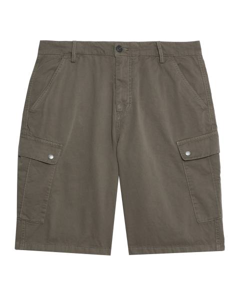 Lyle & Scott Shorts cargo short in x569 khaki ash