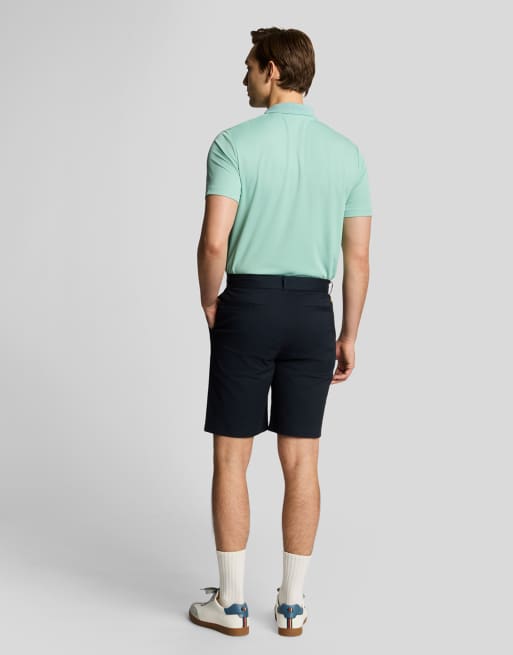 Lyle & Scott Shorts course stretch chino shorts in z271 dark navy, 2 of 5