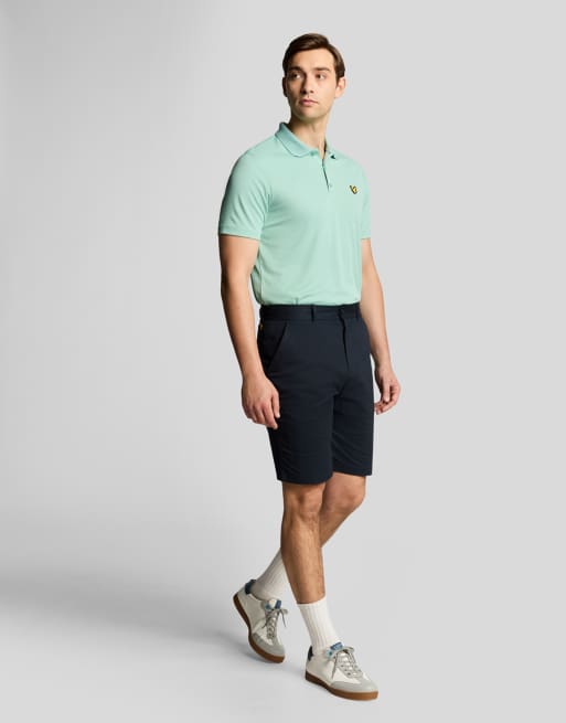 Lyle & Scott Shorts course stretch chino shorts in z271 dark navy, 3 of 5