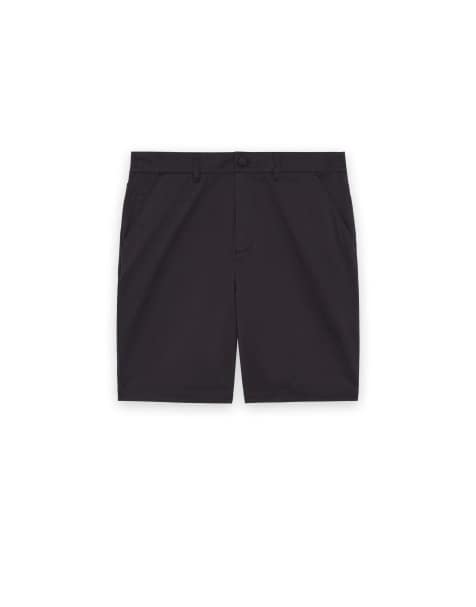 Lyle & Scott Shorts course stretch chino shorts in z865 jet black - view 1