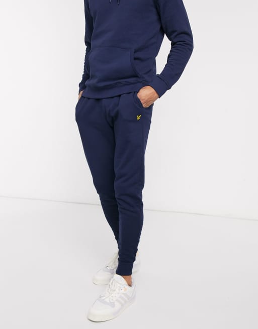 Lyle Scott tracksuit set in navy ASOS