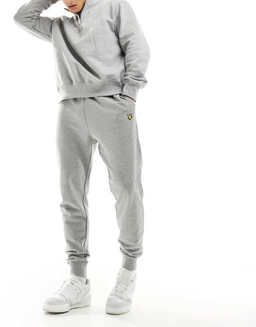 Lyle and scott skinny joggers grey hotsell