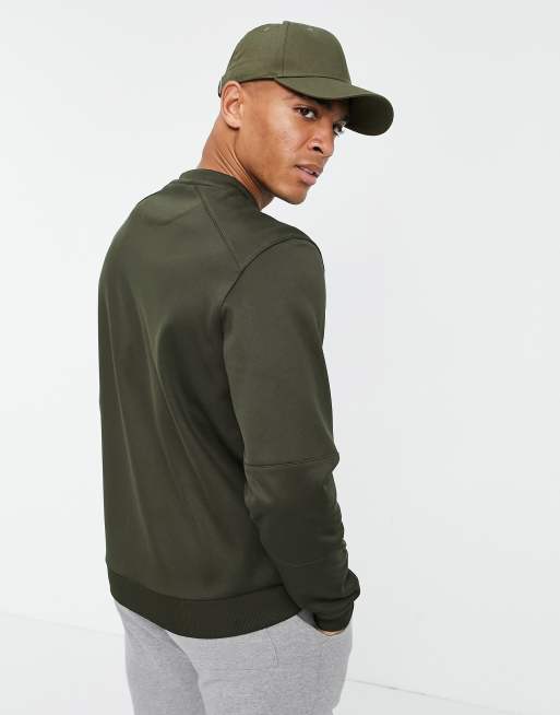 Pocket crew clearance sweatshirt