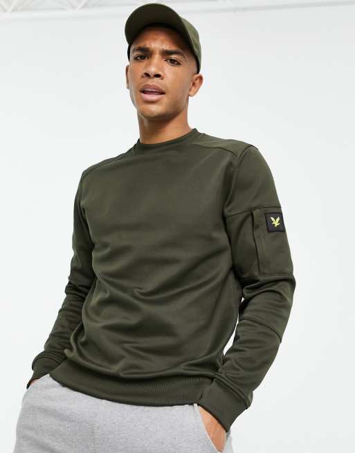 Lyle and scott pocket sweatshirt new arrivals