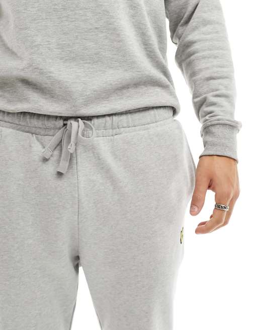 Lyle & Scott slim fit joggers in light grey