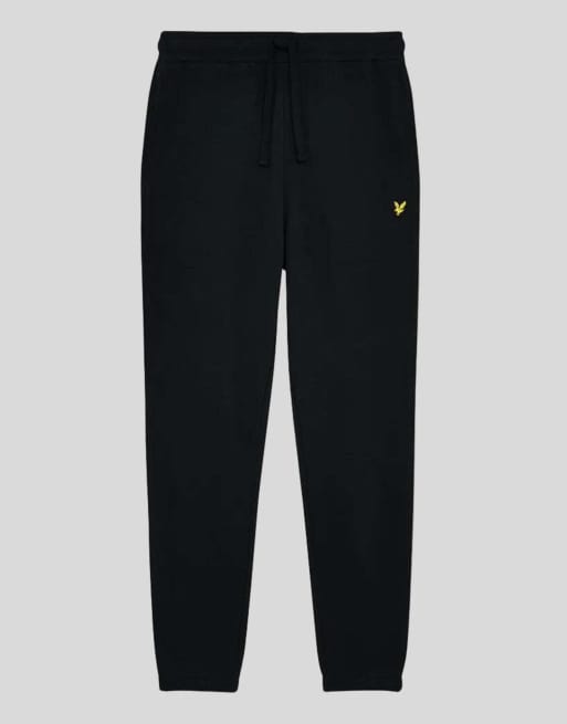 Lyle & Scott slim sweatpants met halfhoge taille in x087 saddle, 5 van 6