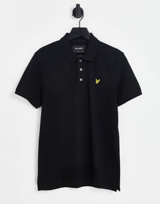 Lyle & Scott - Sort poloskjorte 