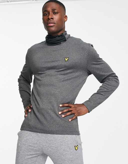Lyle & Scott - Sport - Felpa midlayer con scaldacollo