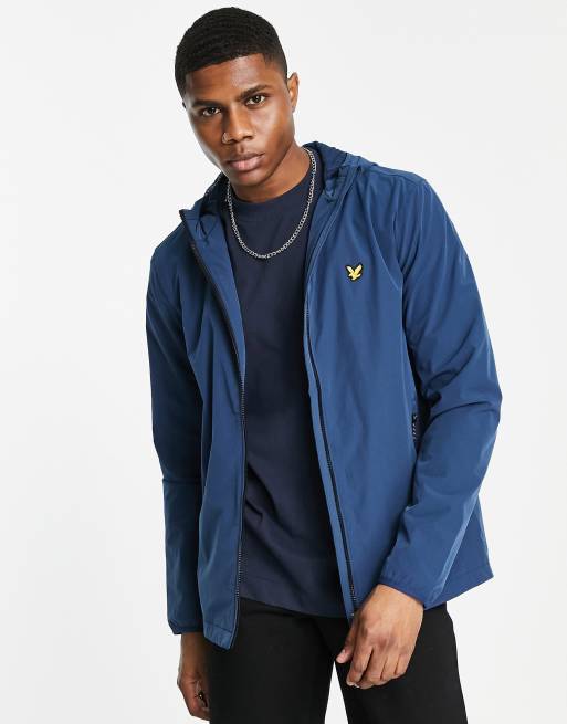 Lyle and scott sale coat blue