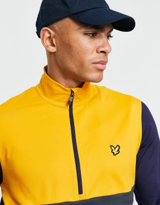 lyle and scott yellow jacket