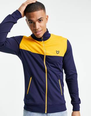 lyle and scott yellow jacket