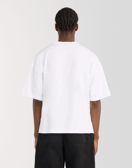 Lyle & Scott SS Boxy-Fit-T-Shirt in 626 White, 4 von 6