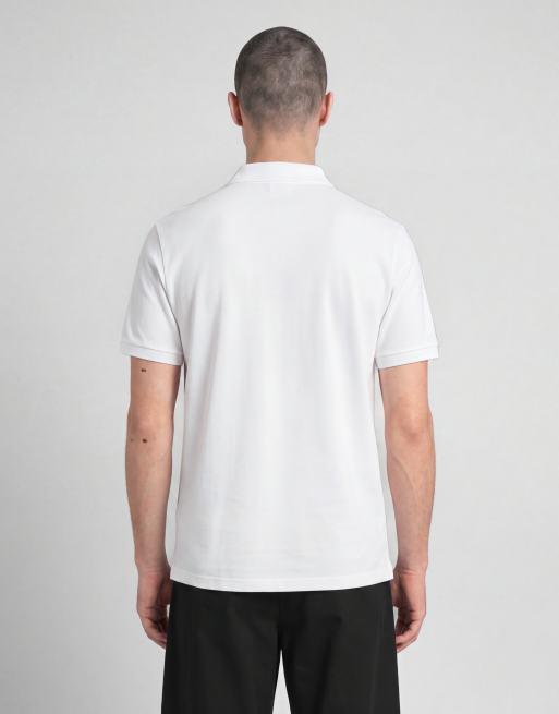 Lyle & Scott Ss polo shirts archive revisited polo shirt in 626 white, 4 of 6