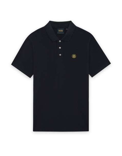 Lyle & Scott Ss polo shirts archive revisited polo shirt in z271 dark navy