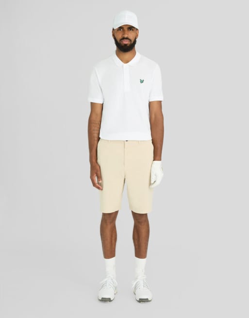 Lyle & Scott Ss polo shirts golf polo shirt in 626 white, 2 of 5