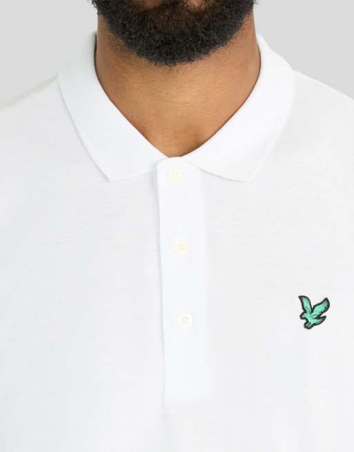 Lyle & Scott Ss polo shirts golf polo shirt in 626 white, 3 of 5
