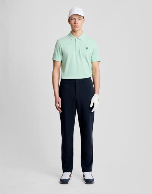Lyle & Scott Ss polo shirts golf polo shirt in y409 morning mint, 2 of 5