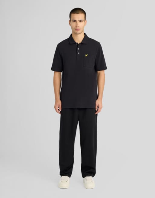 Lyle & Scott Ss polo shirts pique interlock polo shirt in w835 lacquer, 2 of 6
