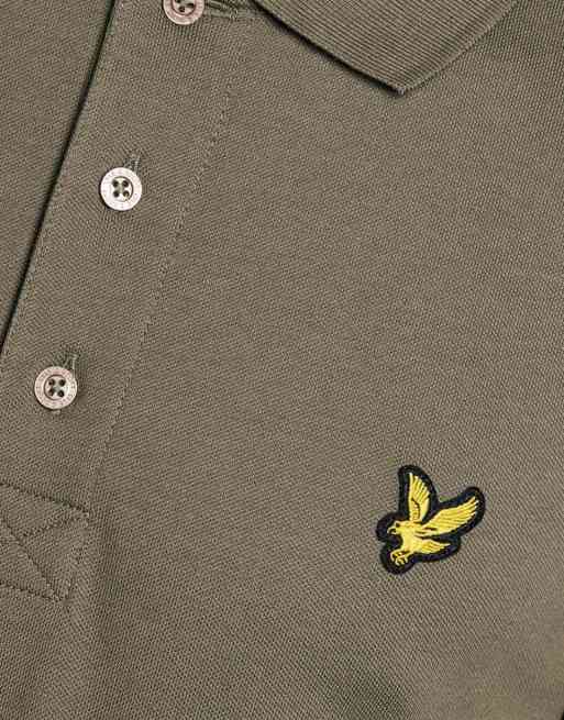Lyle & Scott Ss polo shirts plain polo shirt in w837 woolwich, 5 of 6